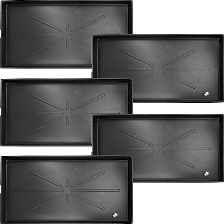 American Built Pro Condensate Drain Pan, 64 in. x 34 in. Heavy duty HVAC w/Drain Hose Adapter (5PK) CPD6030 P5